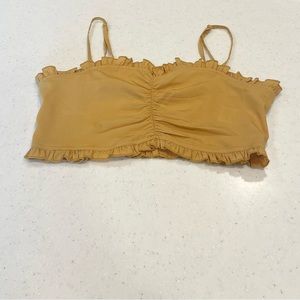 Urban Outfitters Ruched Crop Top